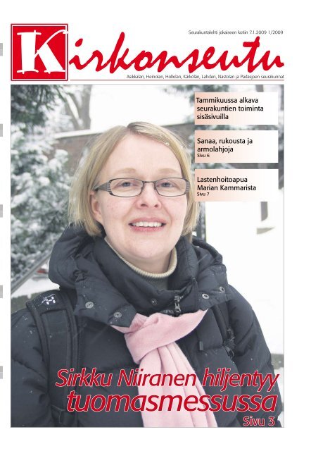 Sirkku Niiranen hiljentyy - Lahden seurakuntayhtymä