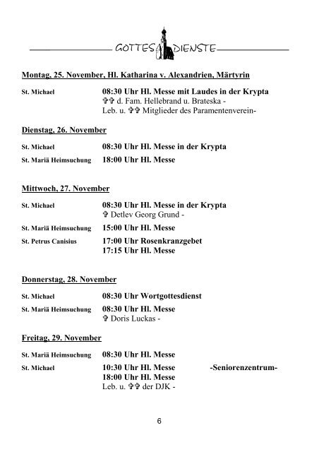 einBlick_files/EinBlick 18.2013.pdf - Pfarrei St. Michael Werdohl ...