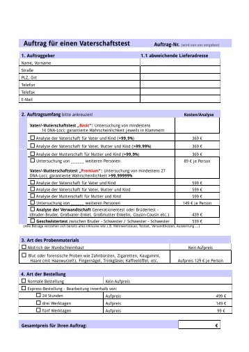 vaterschaftstest österreich heimlich
