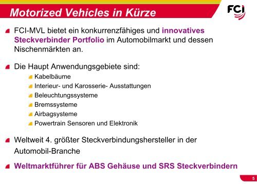 FCI Connectors Deutschland GmbH