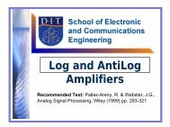 6 Log and AntiLog Amplifiers