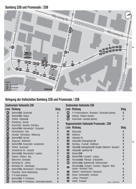 Download Fahrplanheft - Stadtwerke Bamberg