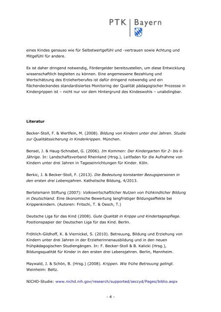 Stellungnahme des KJP-Ausschusses zur ... - PTK Bayern