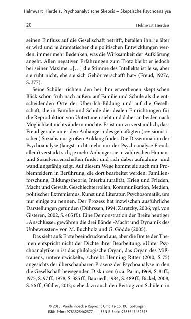 und Leseprobe (PDF) - Vandenhoeck & Ruprecht