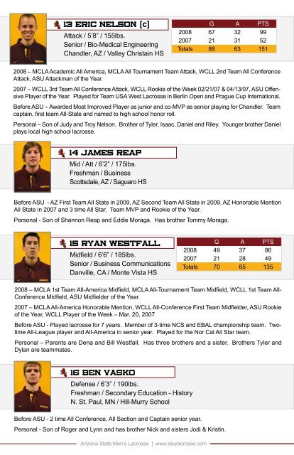 Men's Lacrosse - Sun Devil Lacrosse