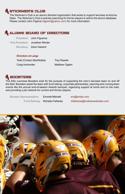 Men's Lacrosse - Sun Devil Lacrosse