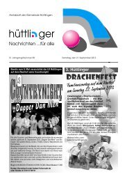 Amtsblatt KW 38 - Hüttlingen