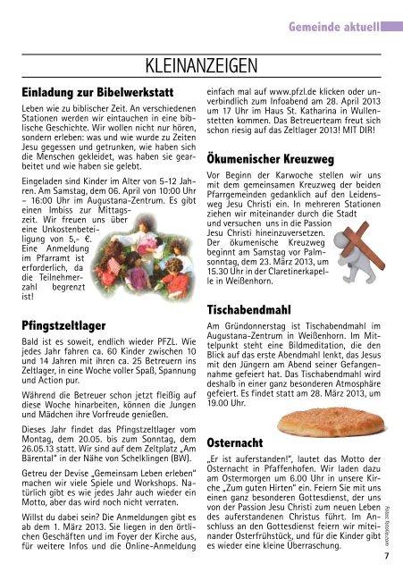 Gemeindebrief 286.pdf - Evang.-Luth. Kirchengemeinde Weißenhorn