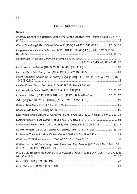 Appellants factum - Woodward & Company