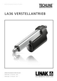 LA36 VERSTELLANTRIEB - LINAK