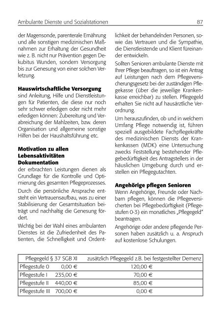 Informationen zu Pflegeangeboten im ... - Der Wetteraukreis