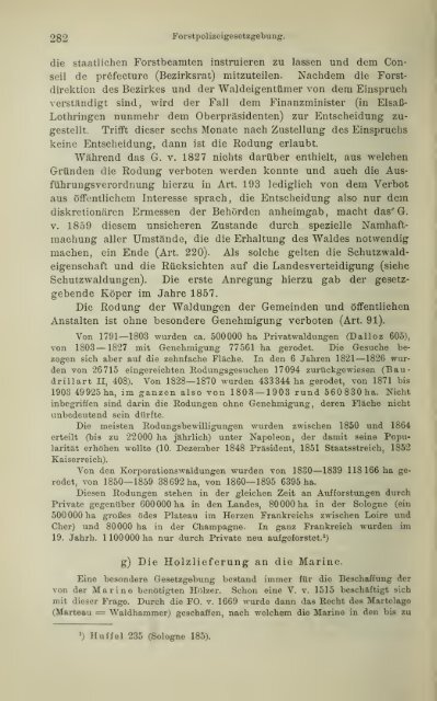Handbuch der Forstpolitik mit besonderer Berücksichtigung der ...