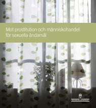 Mot prostitution och människohandel för sexuella ... - Regeringen