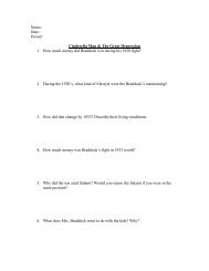 2010 US 2 - Great Depression Cinderella Man Guided Questions