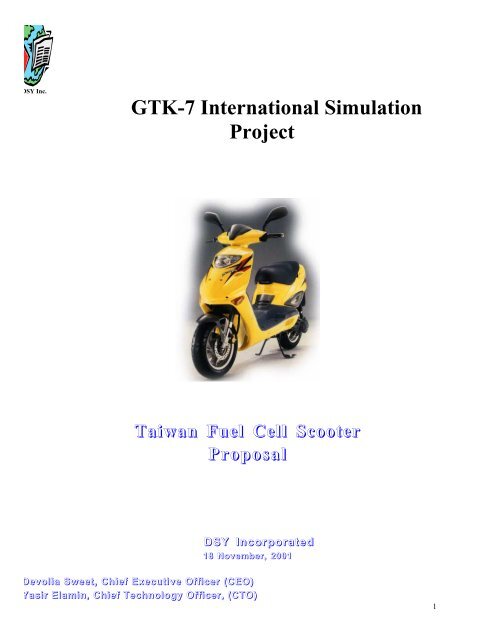 GTK-7 International Simulation Project - Gateway Engineering ...