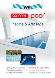 Catalogue Piscine - Geb