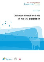 Indicator mineral methods in mineral exploration - IAGS 2011