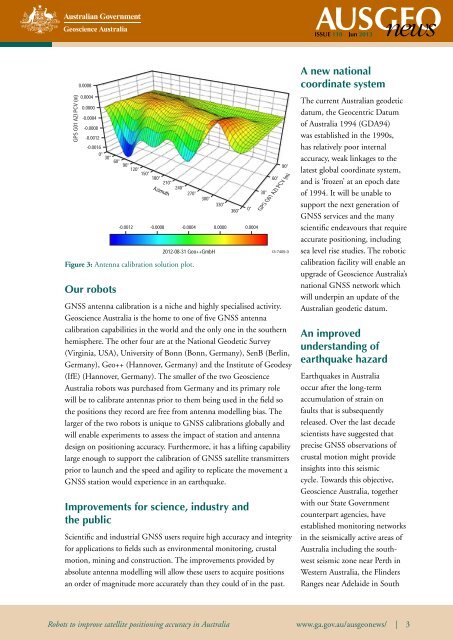 Robots to improve satellite positioning accuracy in Australia