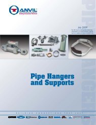 Anvil Pipe Hanger Catalog - Paramount Supply