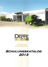 Schulungskatalog 2013 - Agrar-Markt DEPPE