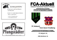 Ausgabe Nr. 7 - FC-Alsbach