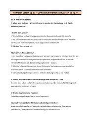 Lehrplan Latein Jg. 11 - Gymnasium Herkenrath