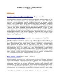 Rangkuman Pemberitaan PNPM Mandiri - Juni 2013
