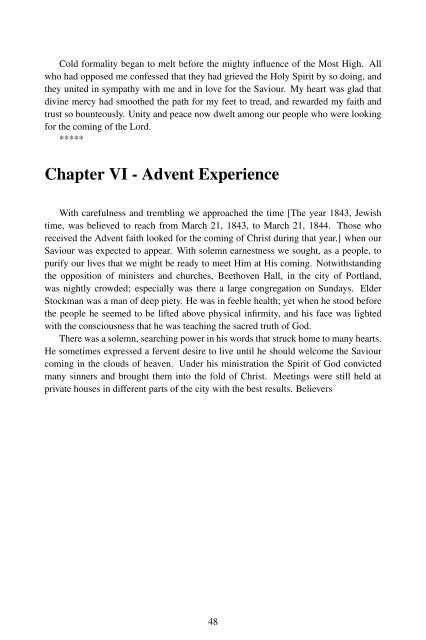 Testimonies for the Church Volume 1 - A New You Ministry