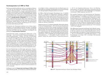 Geotemperatur in 2 000 m Tiefe