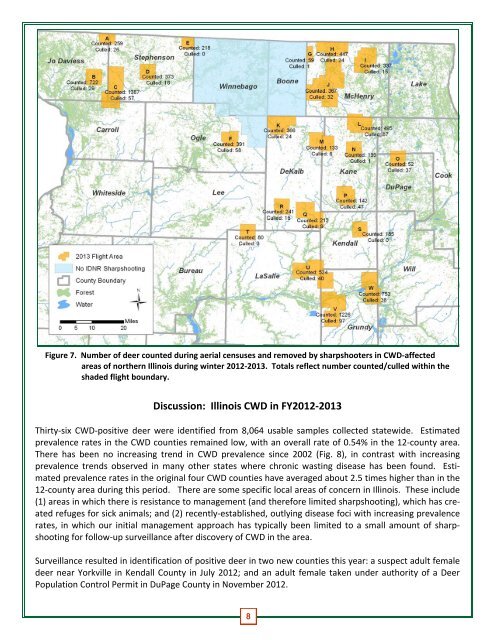 Illinois Chronic Wasting Disease: 2012-2013 Surveillance and ...