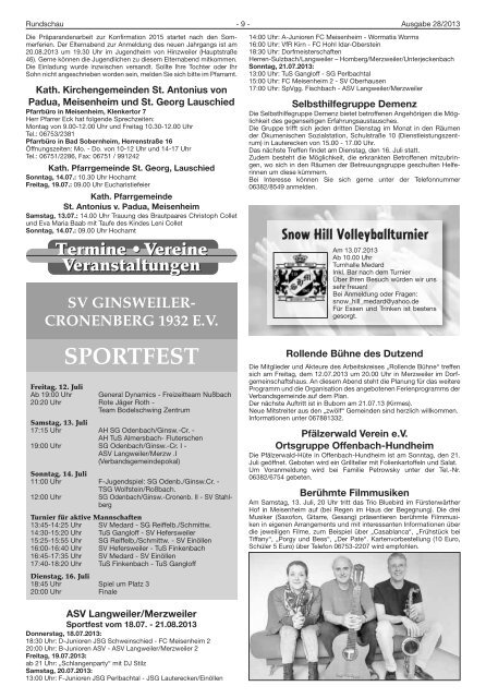 Amtsblatt KW 28 - Verbandsgemeinde Lauterecken