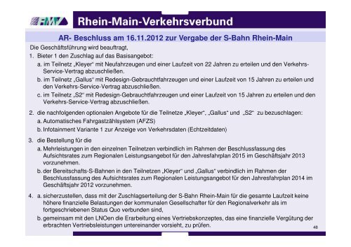 Vergabe S-Bahn Rhein-Main - Konferenz Kommunales Infrastruktur ...