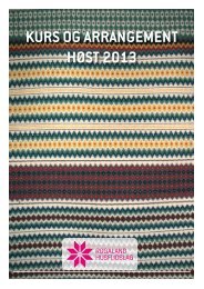 Katalog høsten 2013.pdf - Norges Husflidslag