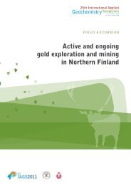 Active and ongoing gold exploration and mining in ... - IAGS 2011