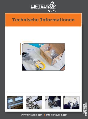 Technische Informationen - Lifteurop