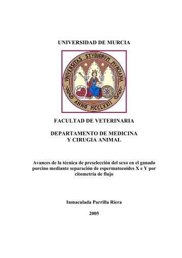 universidad de murcia facultad de veterinaria departamento de ...