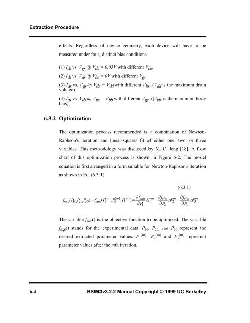 BSIM3v3.2.2 MOSFET Model - The University of Texas at Dallas