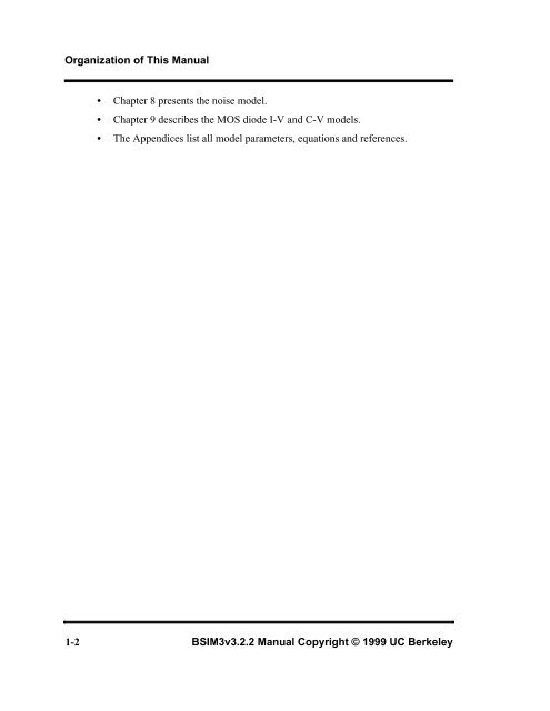 BSIM3v3.2.2 MOSFET Model - The University of Texas at Dallas