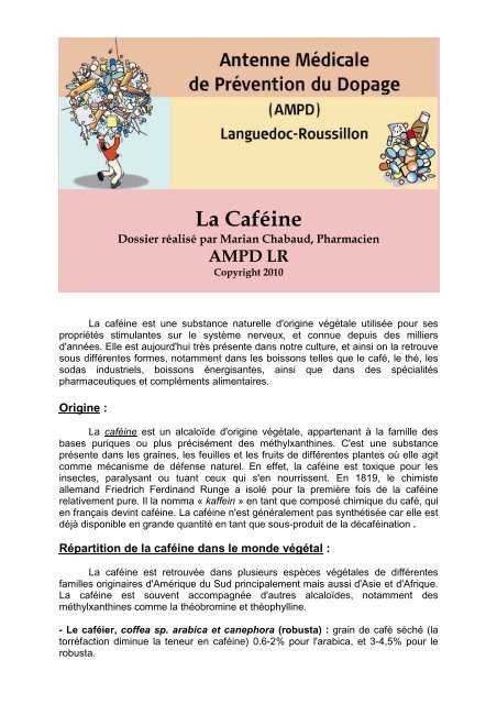 La Caféine - CHU de Montpellier