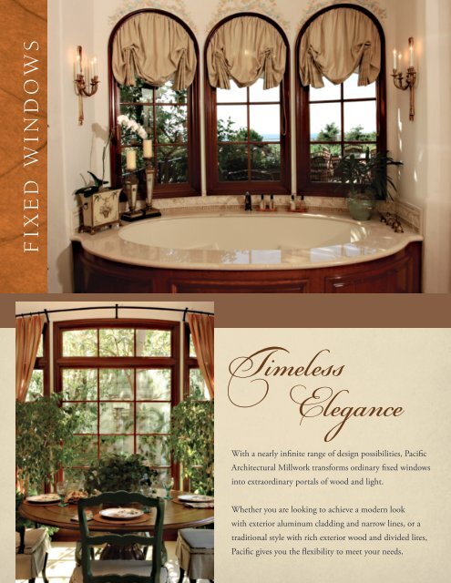 PRODUCT CATALOG - Pacific Architectural Millwork