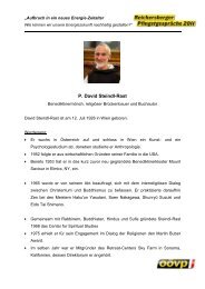Lebenslauf P. David Steindl-Rast