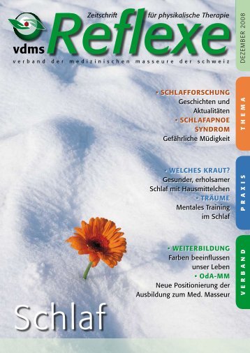 Reflexe Ausgabe Dezember 2008 - vdms