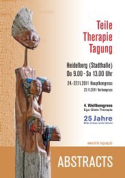 Abstracts - Teile-tagung.de