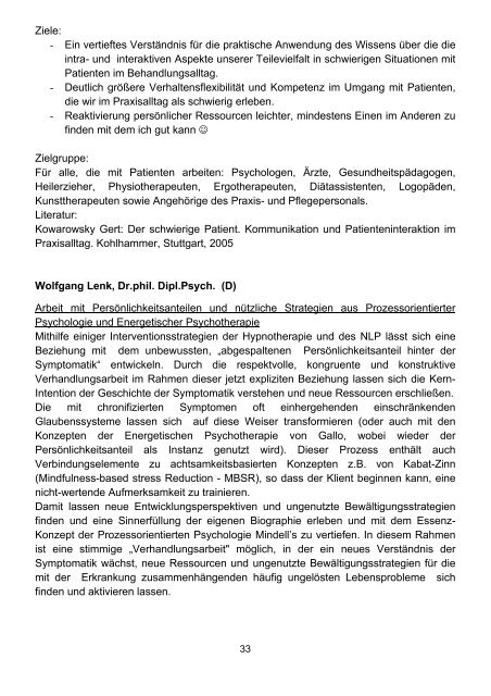 Abstracts - Teile-tagung.de