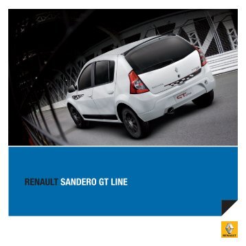 RENAULT SANDERO GT LINE - Convenient