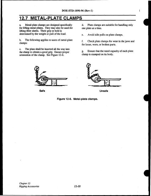 DOE-STD-1090-96, DOE Standard Hoisting and Rigging Manual ...