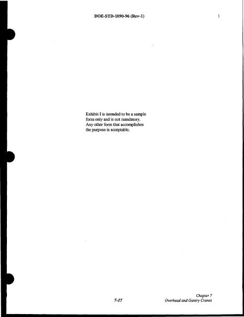 DOE-STD-1090-96, DOE Standard Hoisting and Rigging Manual ...