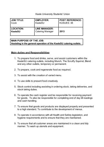 stocker job description