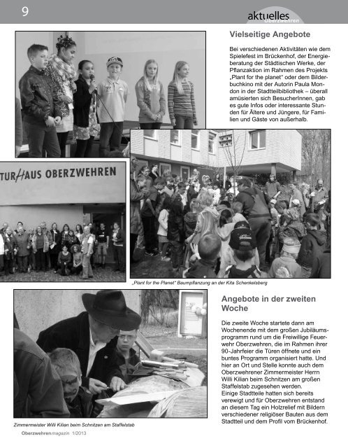 Ausgabe 1/2013 - Frauentreff Brückenhof