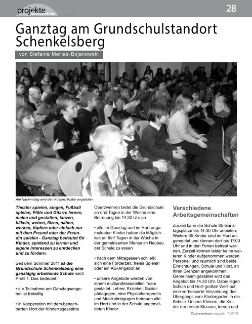 Ausgabe 1/2013 - Frauentreff Brückenhof